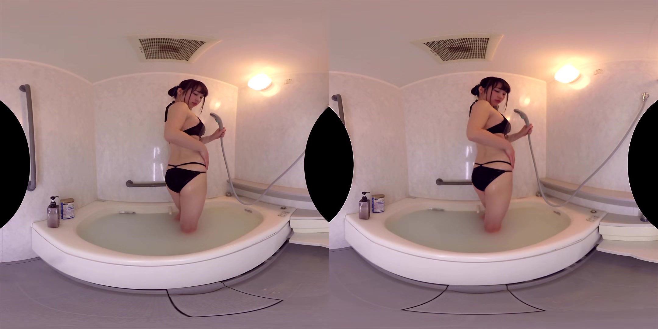 Unable To Focus During Our Private Lesson - Asian Babe Bikini Workout Tease