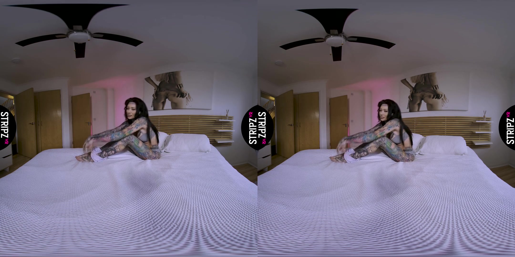 Becky Holt in Care Barez - StripzVR