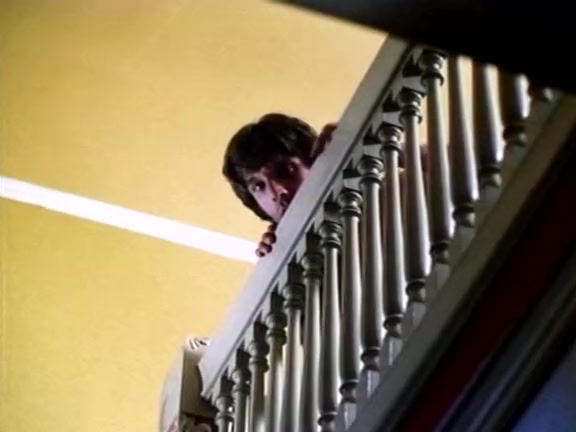 Hawt honey gangbanged on the stairs in a classic xxx