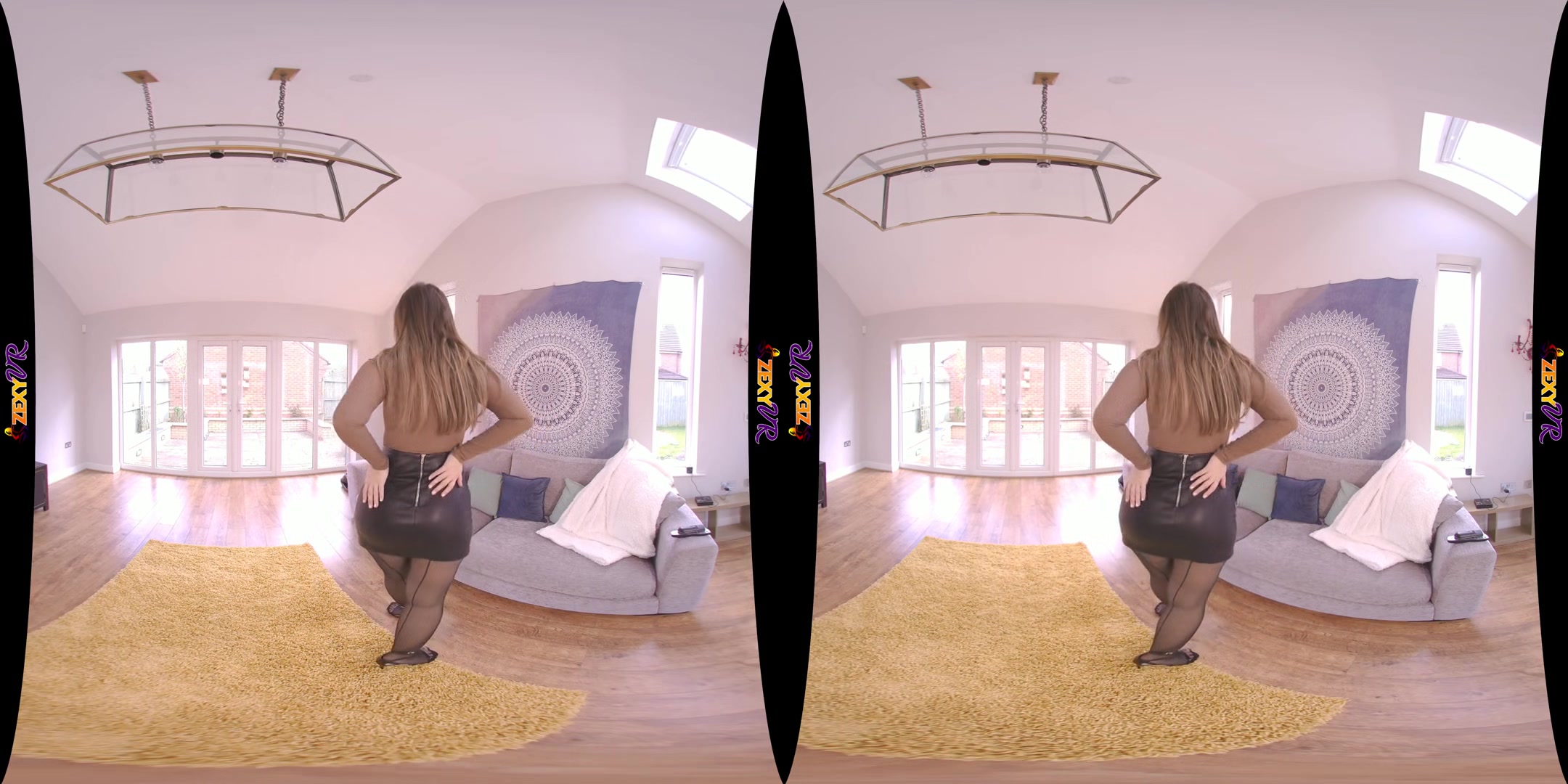 Big Treat - Stripping Busty Babe in HD VR - SexLikeReal