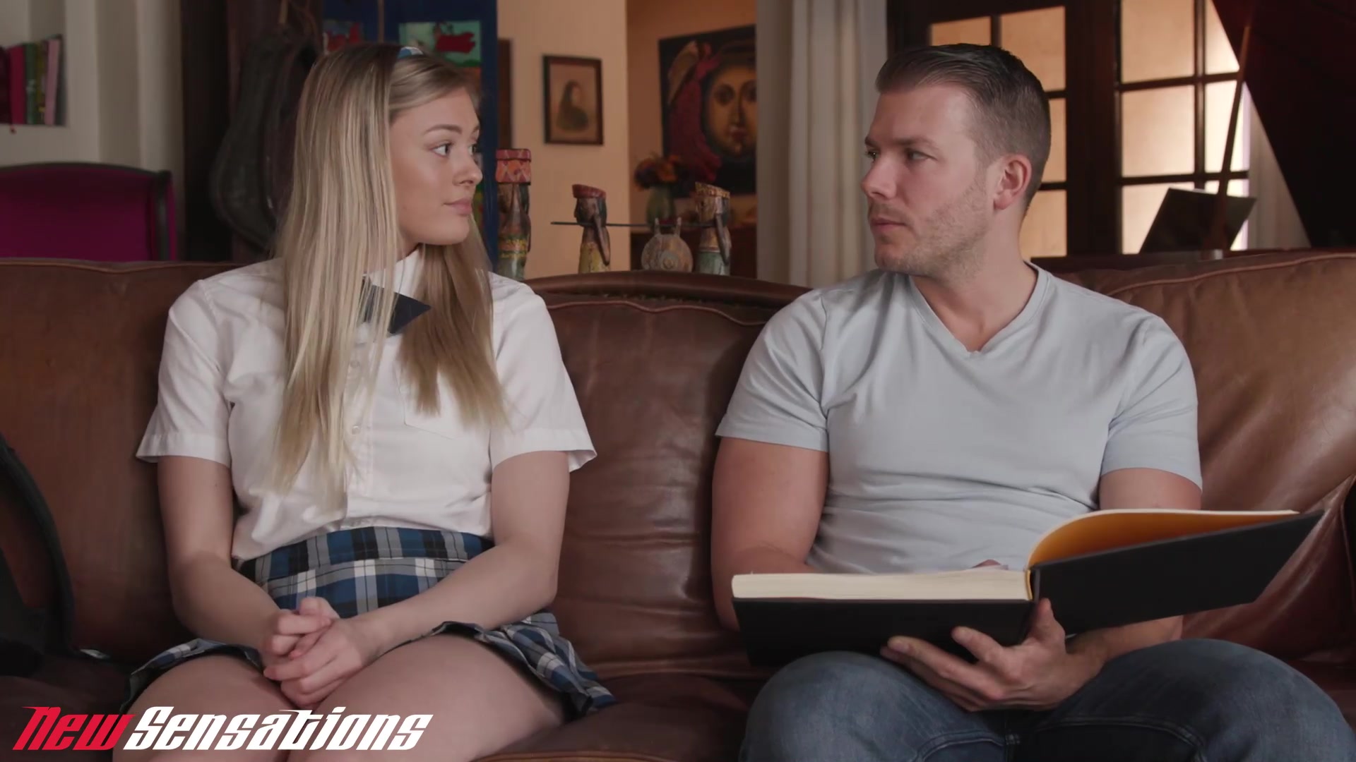 Amber Moore & Codey Steele in teen 18+ Amber Is A Quick Learner - NewSensations