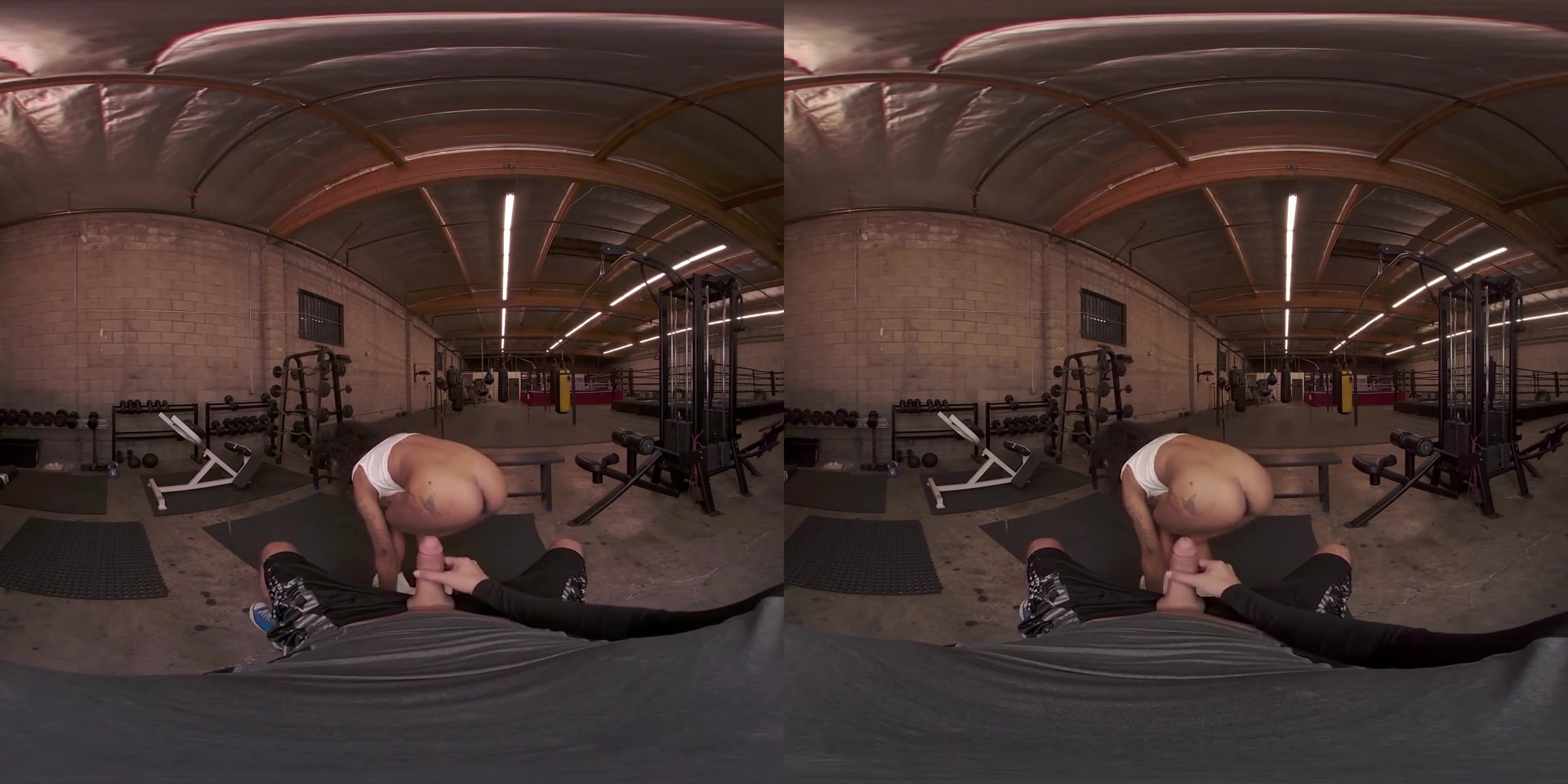 September Reign in Hard 'Core' Training VR Porn Video - VRBangers