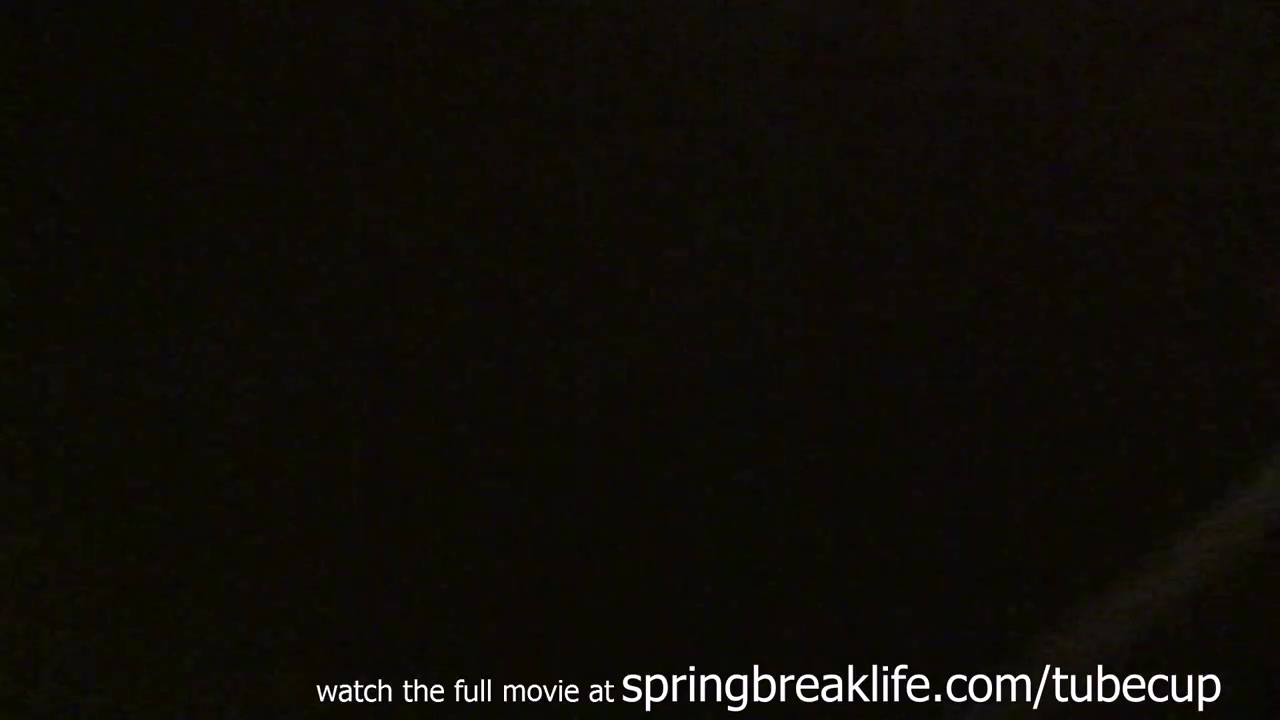 SpringBreakLife Video: Brunette Flashes In Bar Then Pees