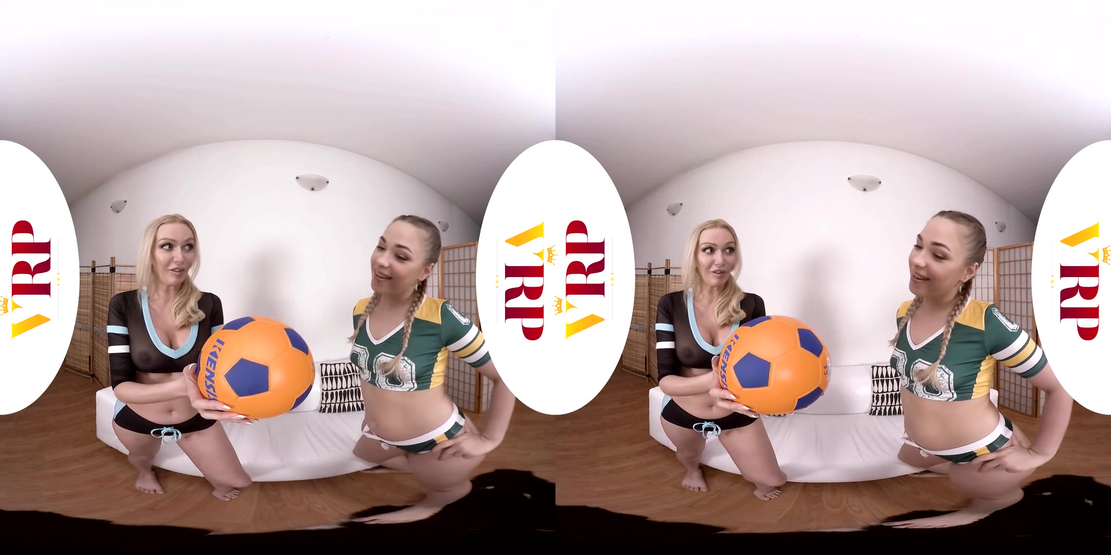 Selvaggia Babe & Amber Jayne in Double Trouble - VRPFilms