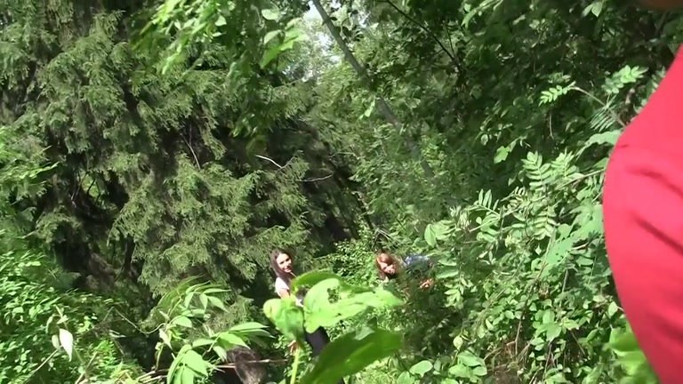 Gazoo fucking at sex picnic in the woods