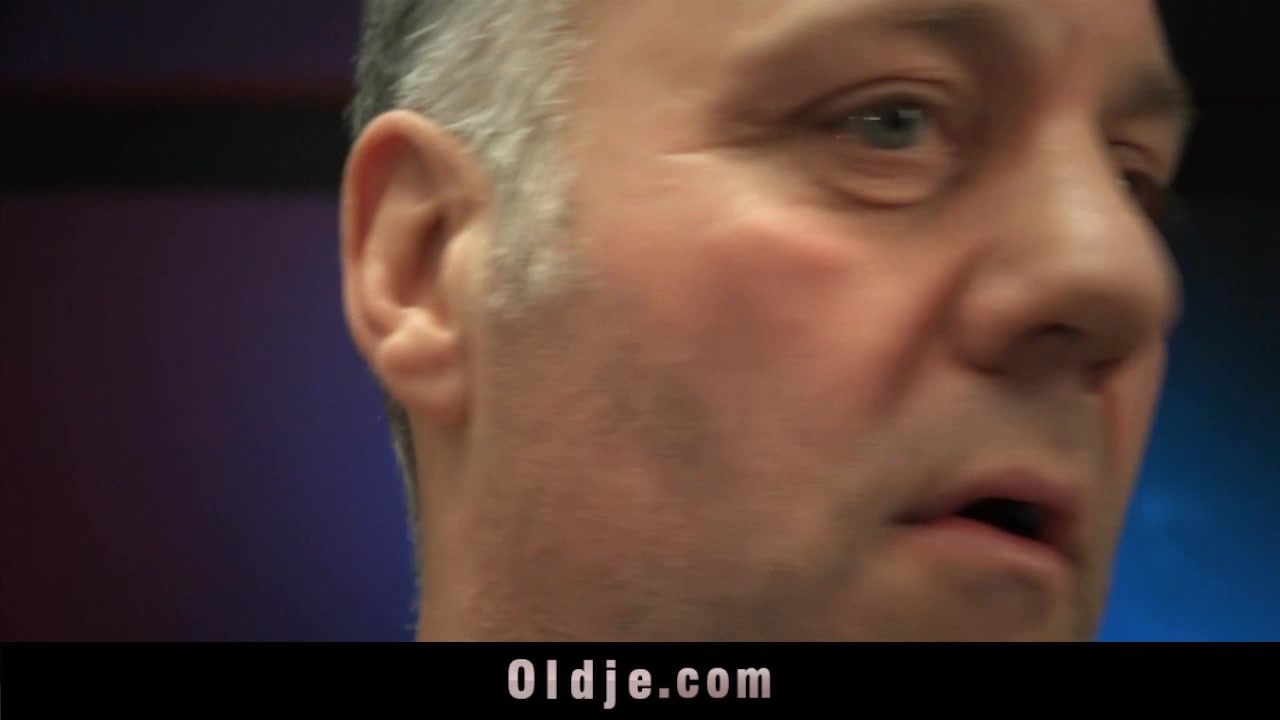 Nasty unleash fantasy over old man