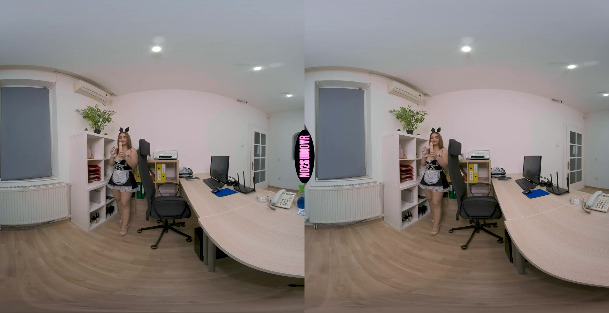 At the Office - Maid gets Raunchy