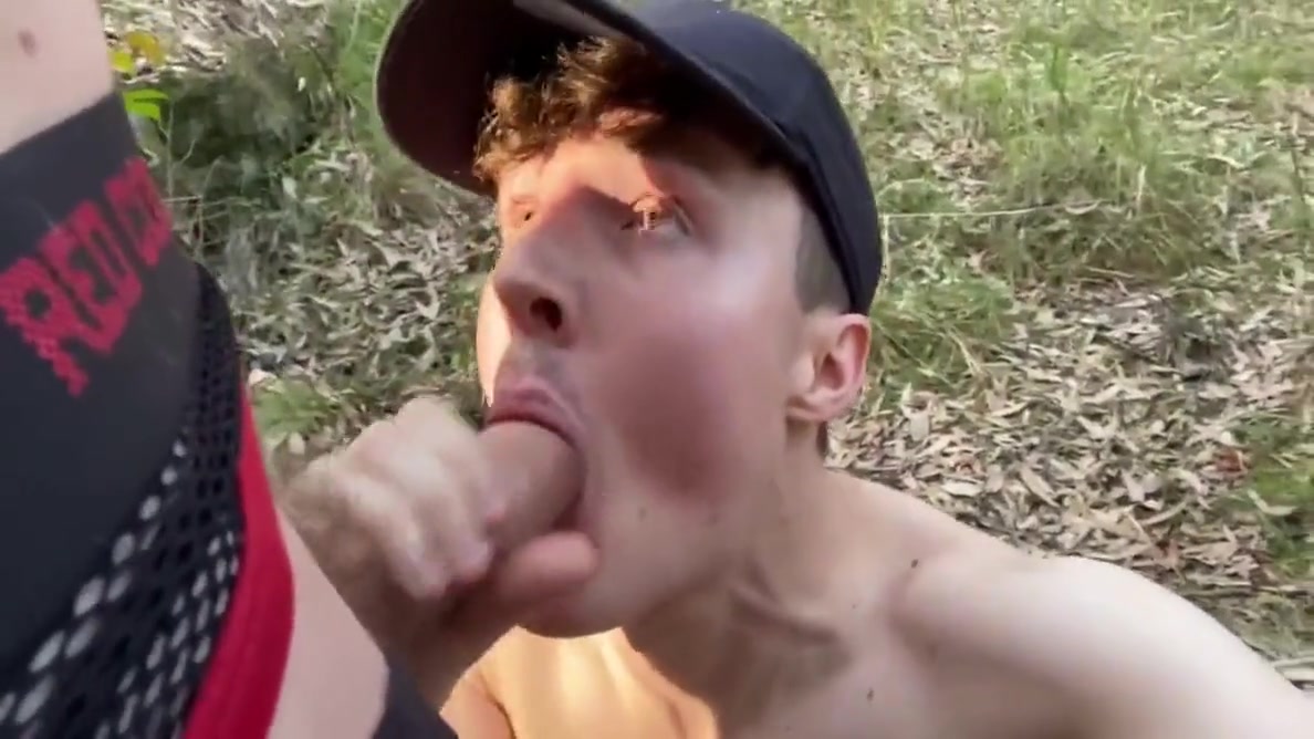 Blowjob In The Woods