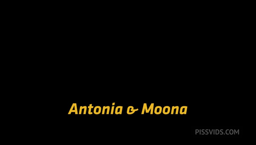 Pee Pleasure with Antonia Sainz,Moona by VIPissy - PissVids