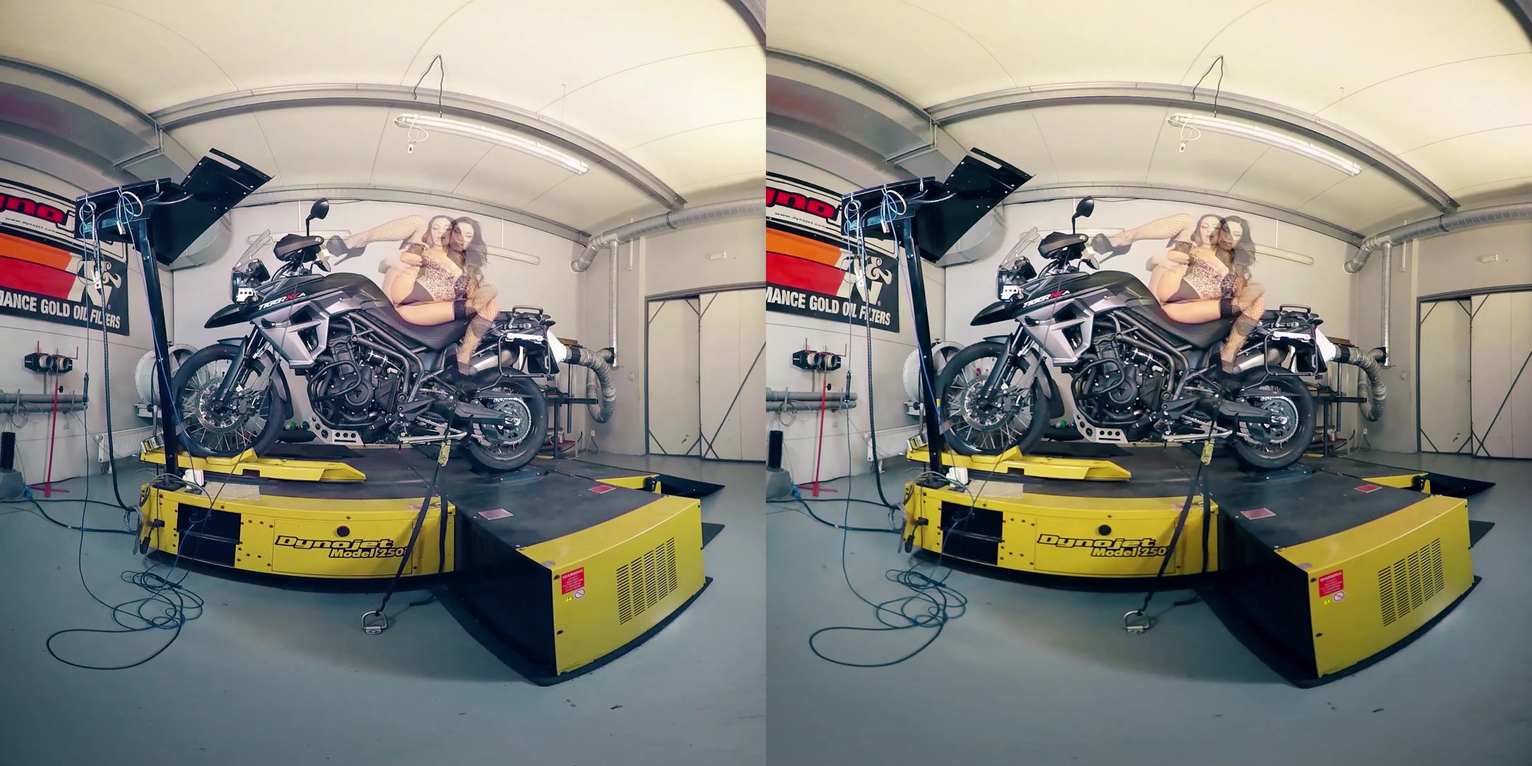 Rachel Evans in Rachel Evans Naked on her Motorcycle - BravoModelsMedia