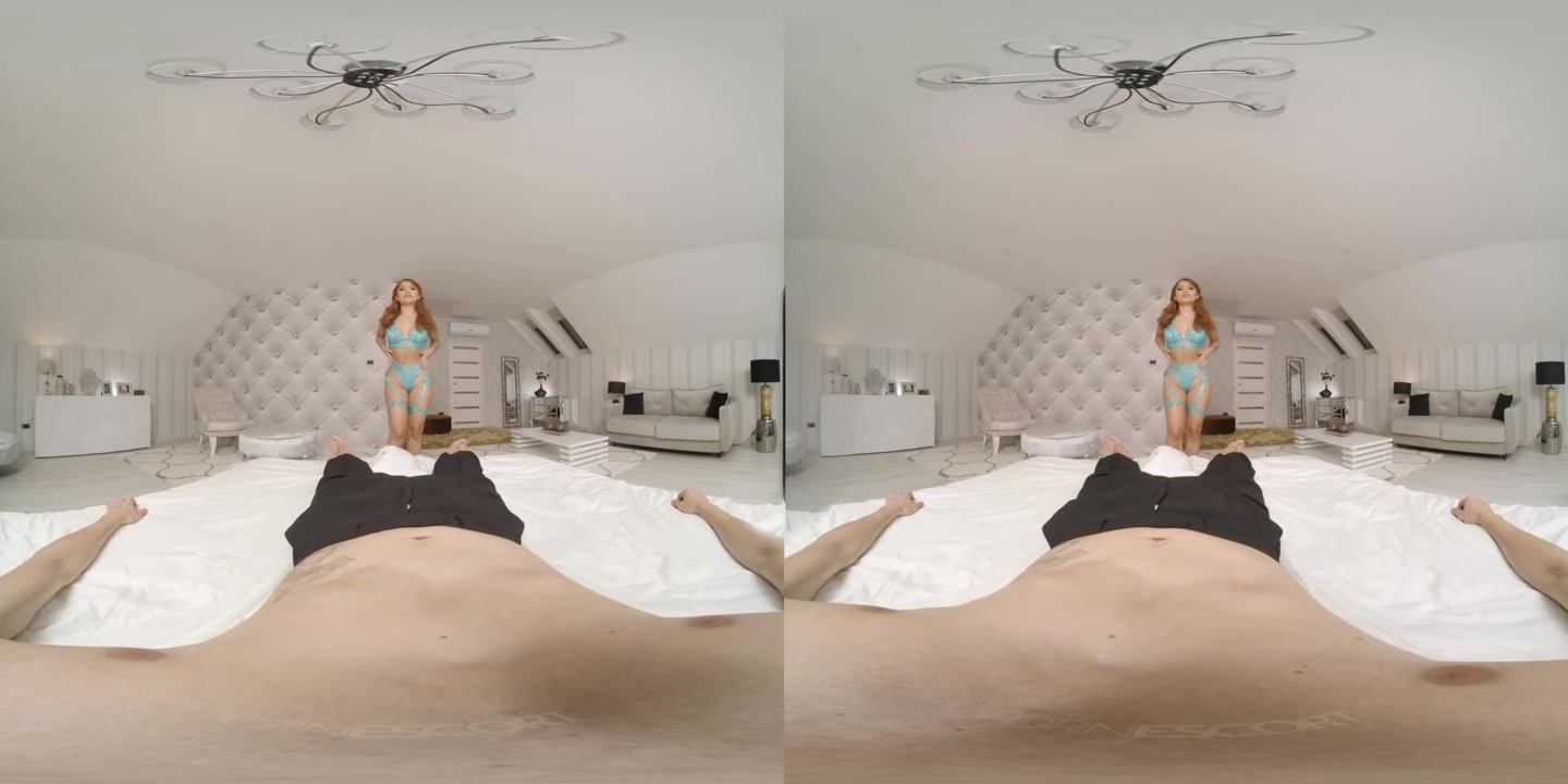 Cock Hungry Redhead Marina Gold Anal Fuck In Vr