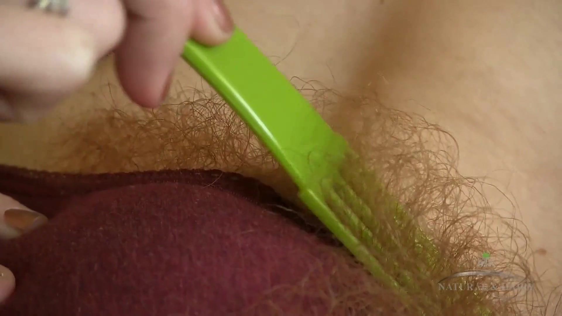 Ana Loves To Play With Her Own Bush