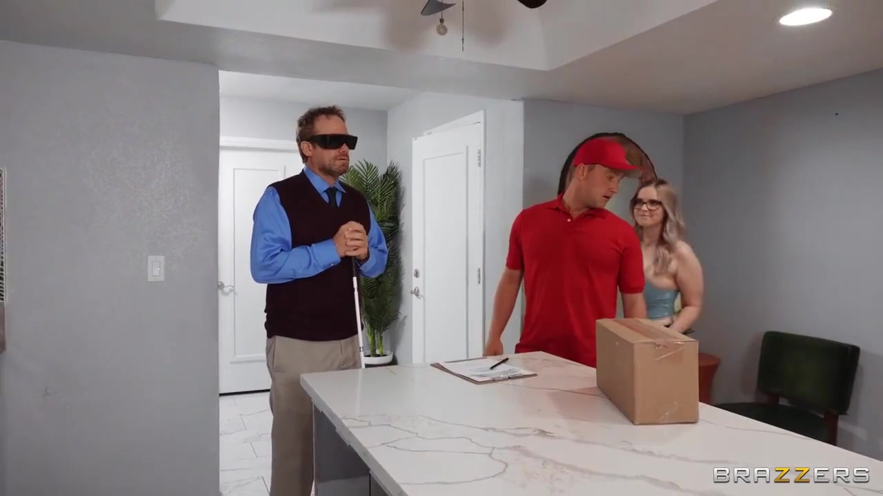 Chubby Chick Fucked In Front Of Blind Hubby!