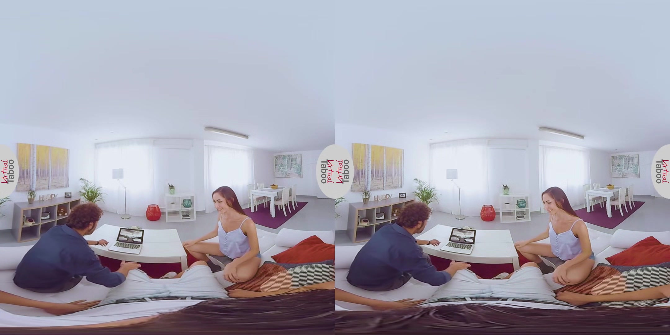 Aruna Aghora VR Porn: Risky Sex In Front Of Daddy - VirtualTaboo