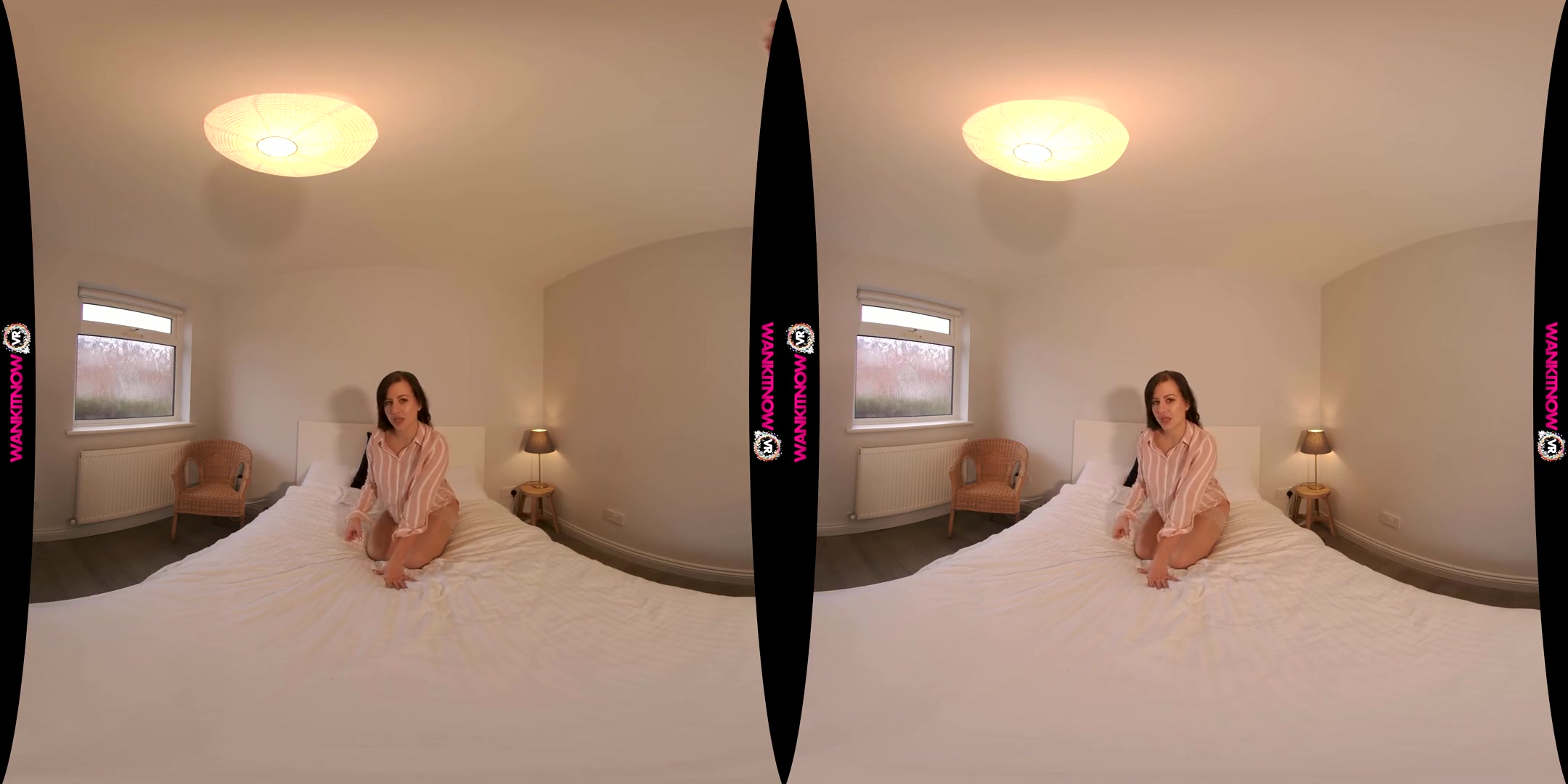 Teasing Tindra - Big Tit Brunette Solo Striptease