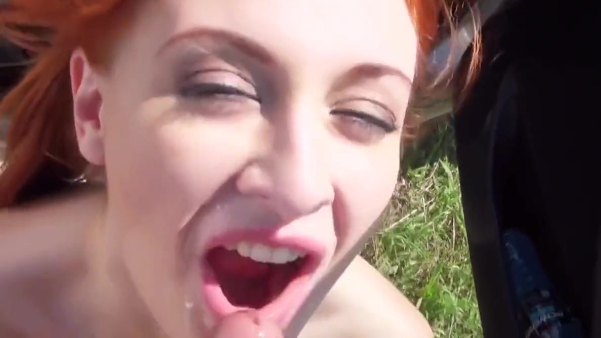 Beautiful redhead russian teen 18+ hardcore cumshot compilatioj