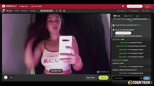 Stripchat Niki Online Fuck - Videos - JohntronX