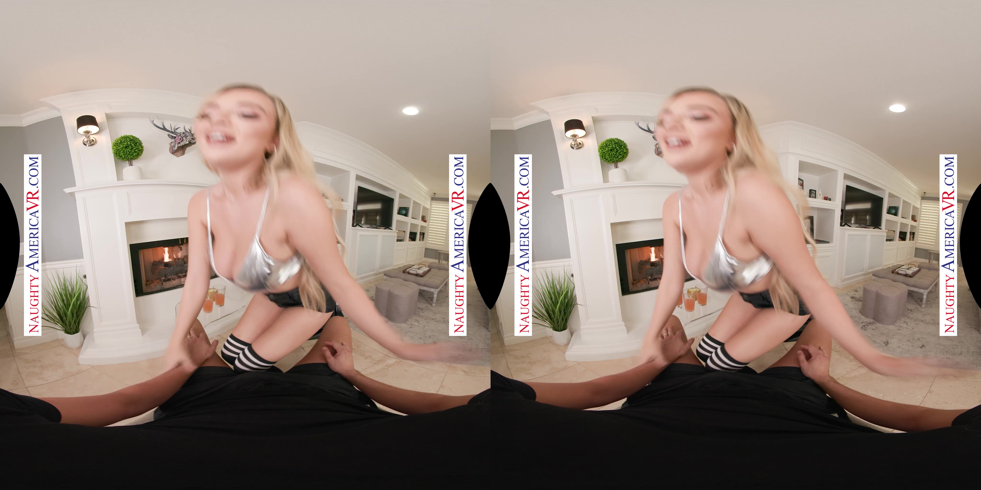 Blake Blossom may not know much about football but she is an expert on swallowing cock