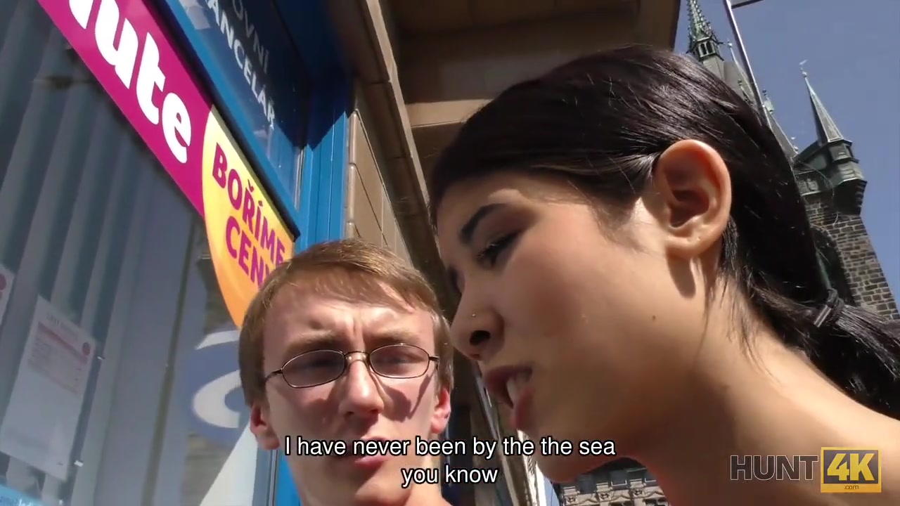 HUNT4K. Smart man knew how to seduce pretty teen 18+ for stack of cash