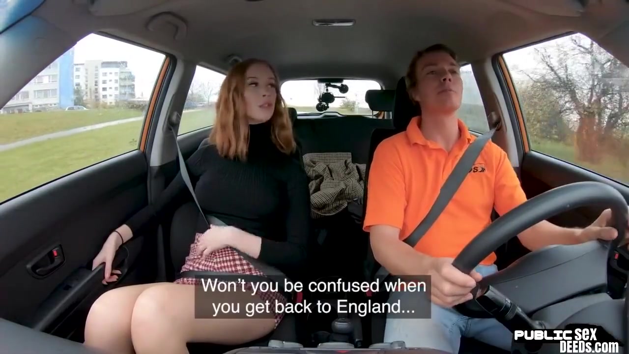 British Ginger Publicly Rides Driving Instructor After Bj