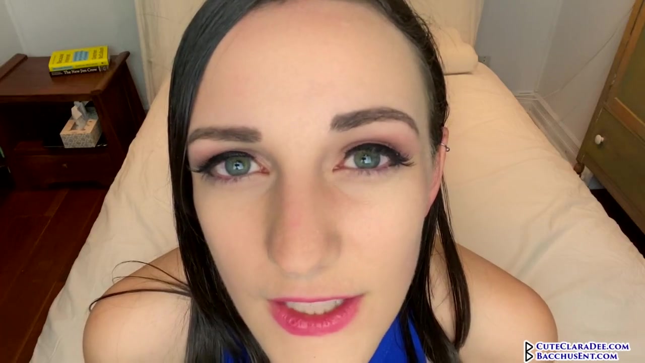 Clara Dee Begs You To Cum In Her Mouth - Joi July 25 - Close Up Face