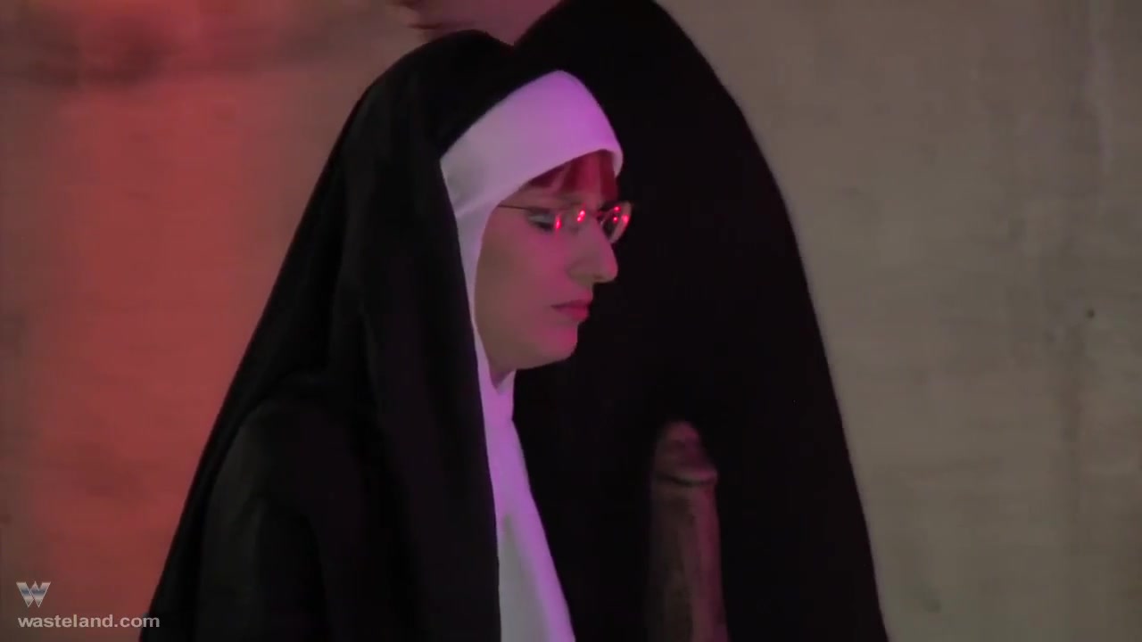Roleplay Done Right As Hot Redhead Nun Rides A Hard Wooden Dildo Under Rule Of Sexy Priest