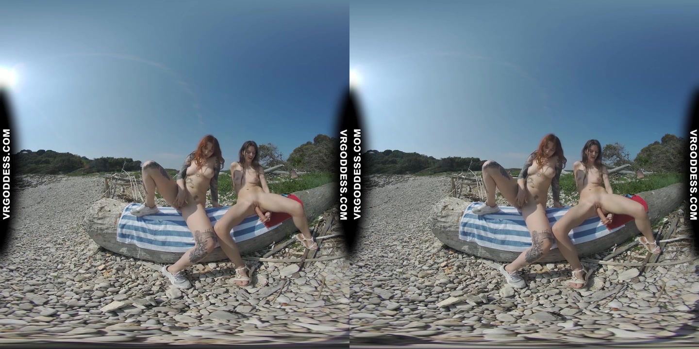 Cheri And Rebeka Ruby Masturbating Outdoors On Deserted Adriatic Island Tribal Nude Beach Girls