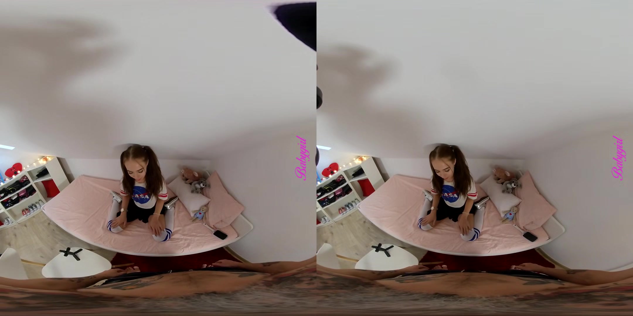 Tiny Cosmic Cheerleader - Part One; Teen Blow Job Doggy Style Missionary Toys Anal
