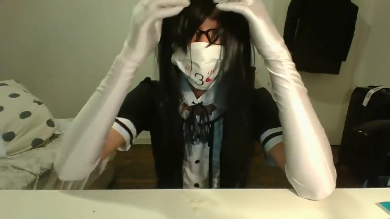A GOOD CROSSDRESS MAID NEVER WASTE A SINGLE DROP