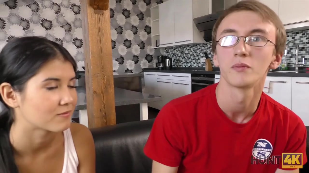 HUNT4K. Smart man knew how to seduce pretty teen 18+ for stack of cash