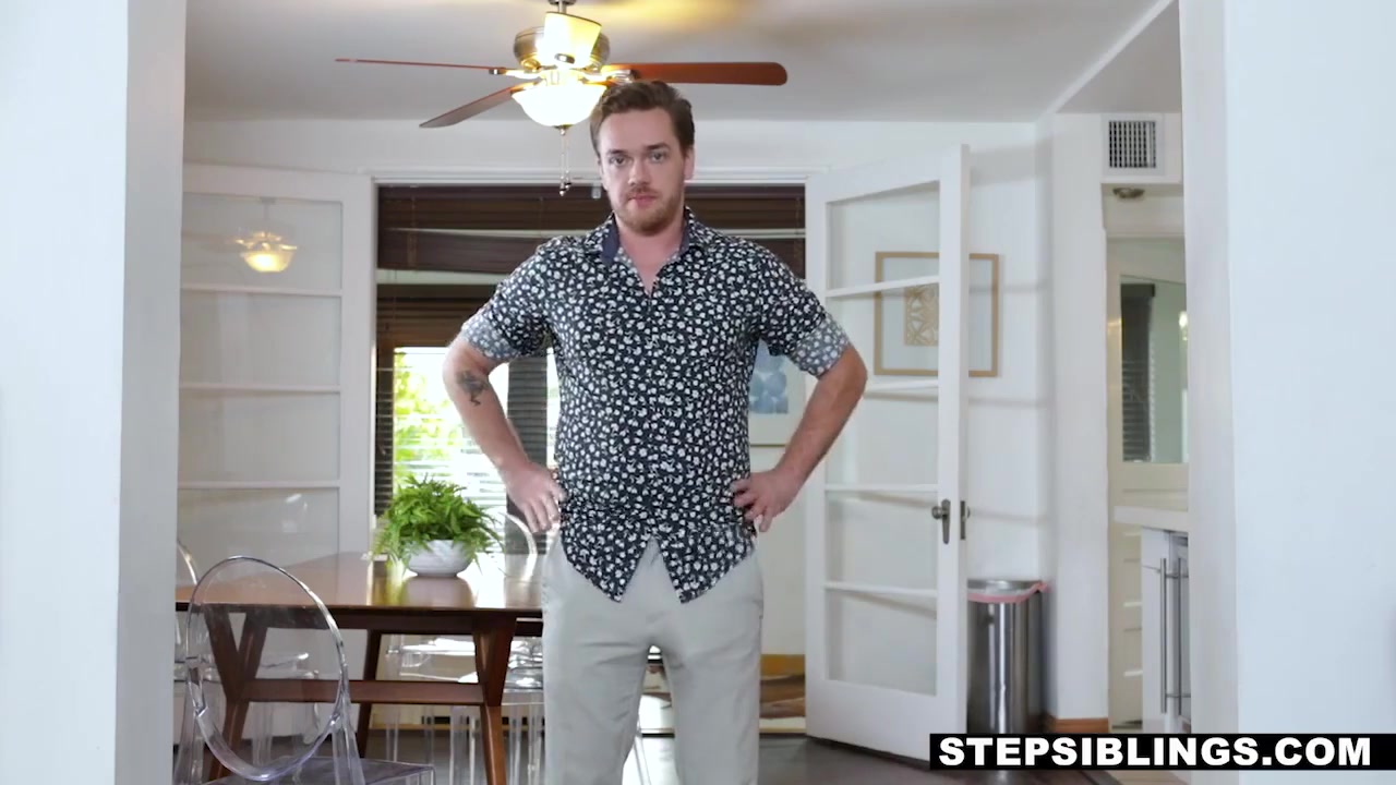 Stepsisters Walk In On Stepbro Happily Wanking Away