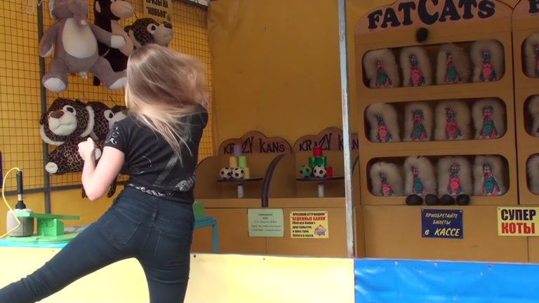 Desirous blow job on a height