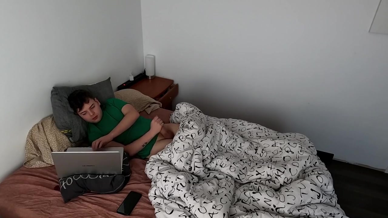 I Record My Half Step brother Masturbating Without Him Knowing And He Cums! Royal Chamber 2