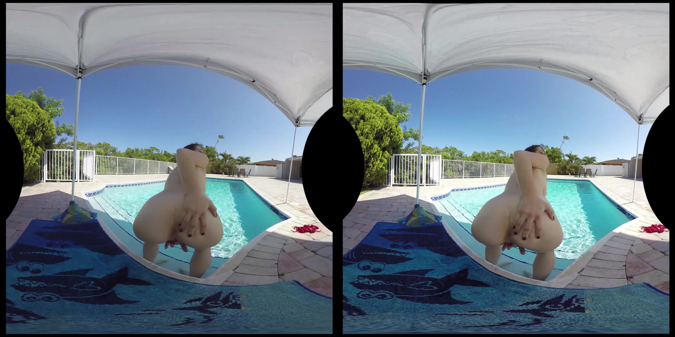 Anastasia Rose in Anastasia Poolside - VR3000