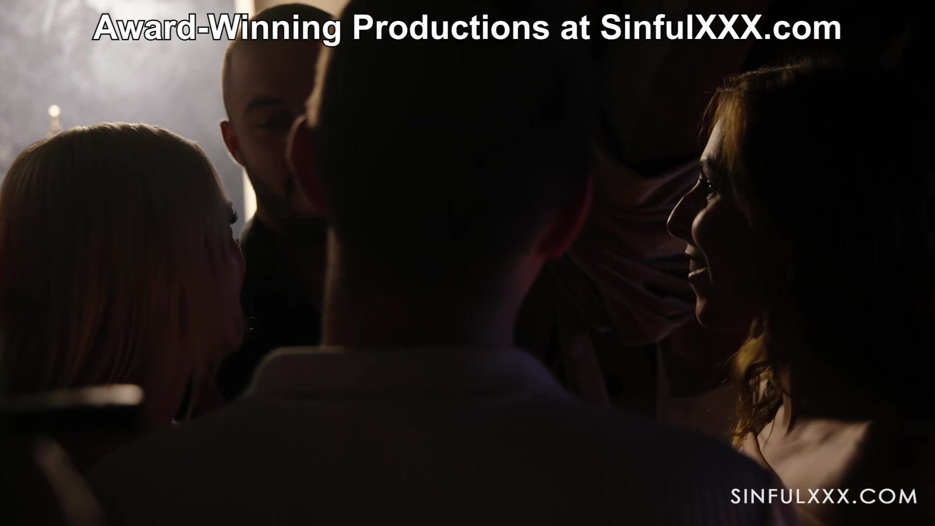 Couple gets Interrupted on their Date Night by Next Door Neighbors at SinfulXXX