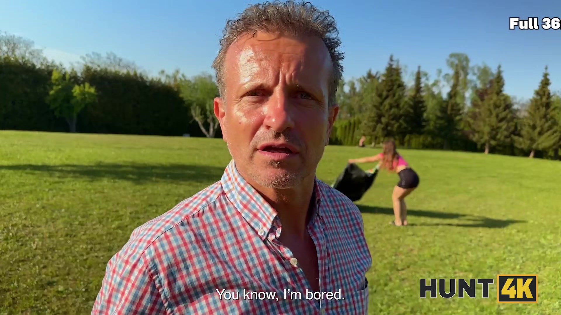 HUNT4K. Pounding Pussy at the Pond