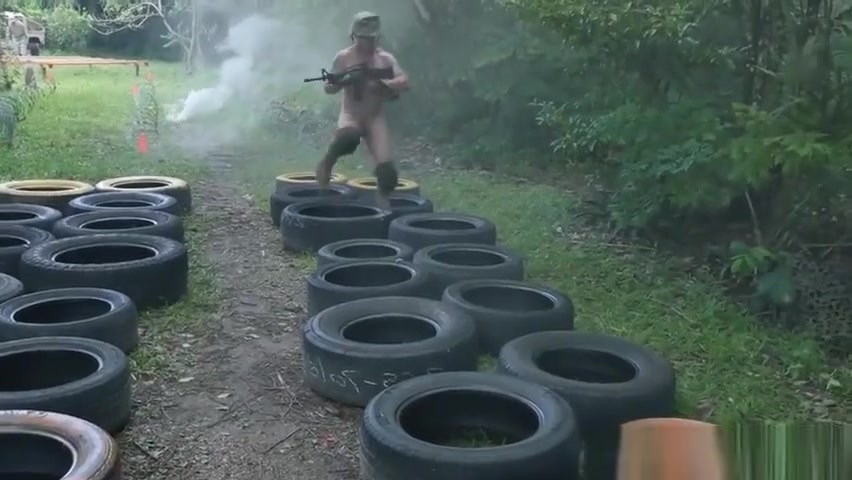 Military men assfucking after bj foreplay