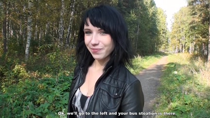 Hawt pick up fucking in the forest