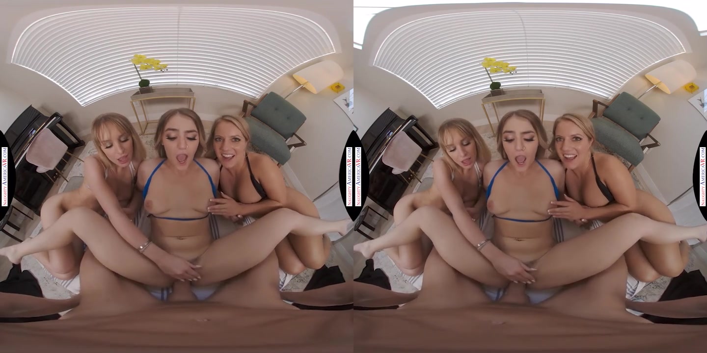 Candice Dare, Daisy Stone, & Kenzie Madison Yearn For A Foursome With You After School