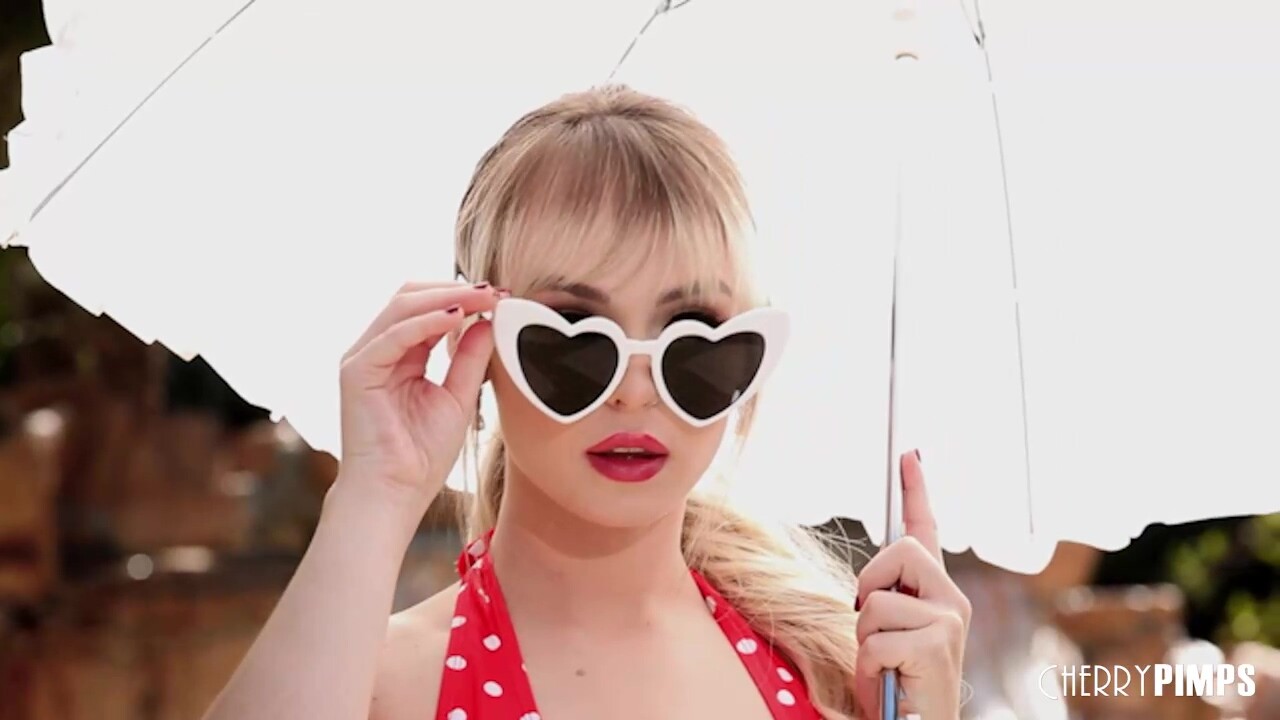 Real Tits Bouncing Lilly Bell Cherry of the Year Solo Blonde Masturbating Outside in Bikini