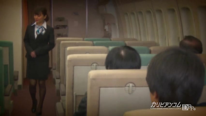 Haruka Miura CAL Airline To Hawaii - Caribbeancom