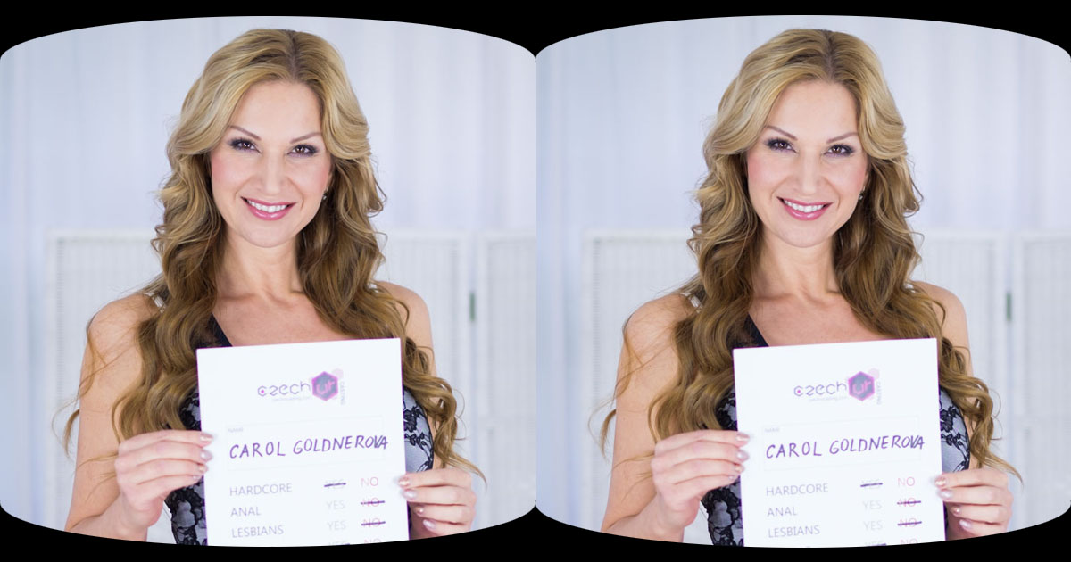 CzechVRCasting 076 Casting Carol Goldner