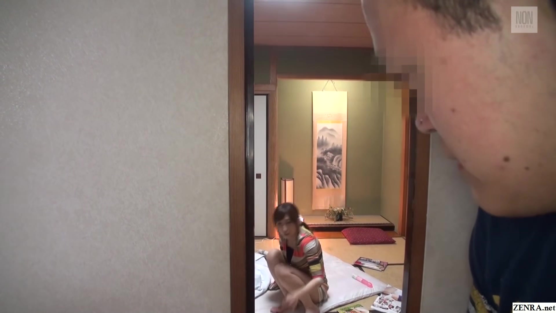 Japanese step-mom caught masturbating forbidden sex-ed class