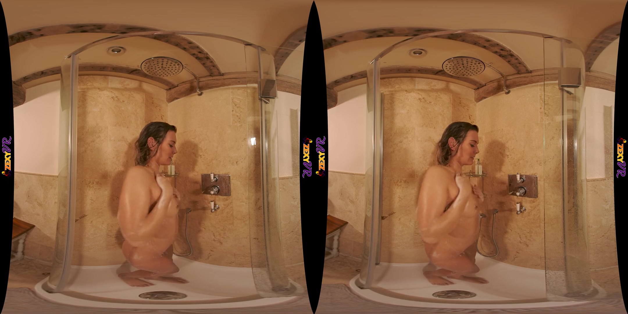 Steamy Seduction - Hot Amateur Alone in the Shower