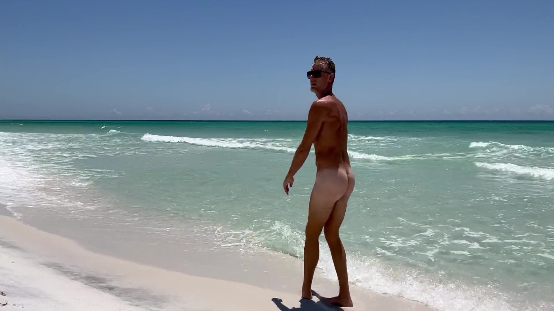 Refreshing Beach Skinny Dip