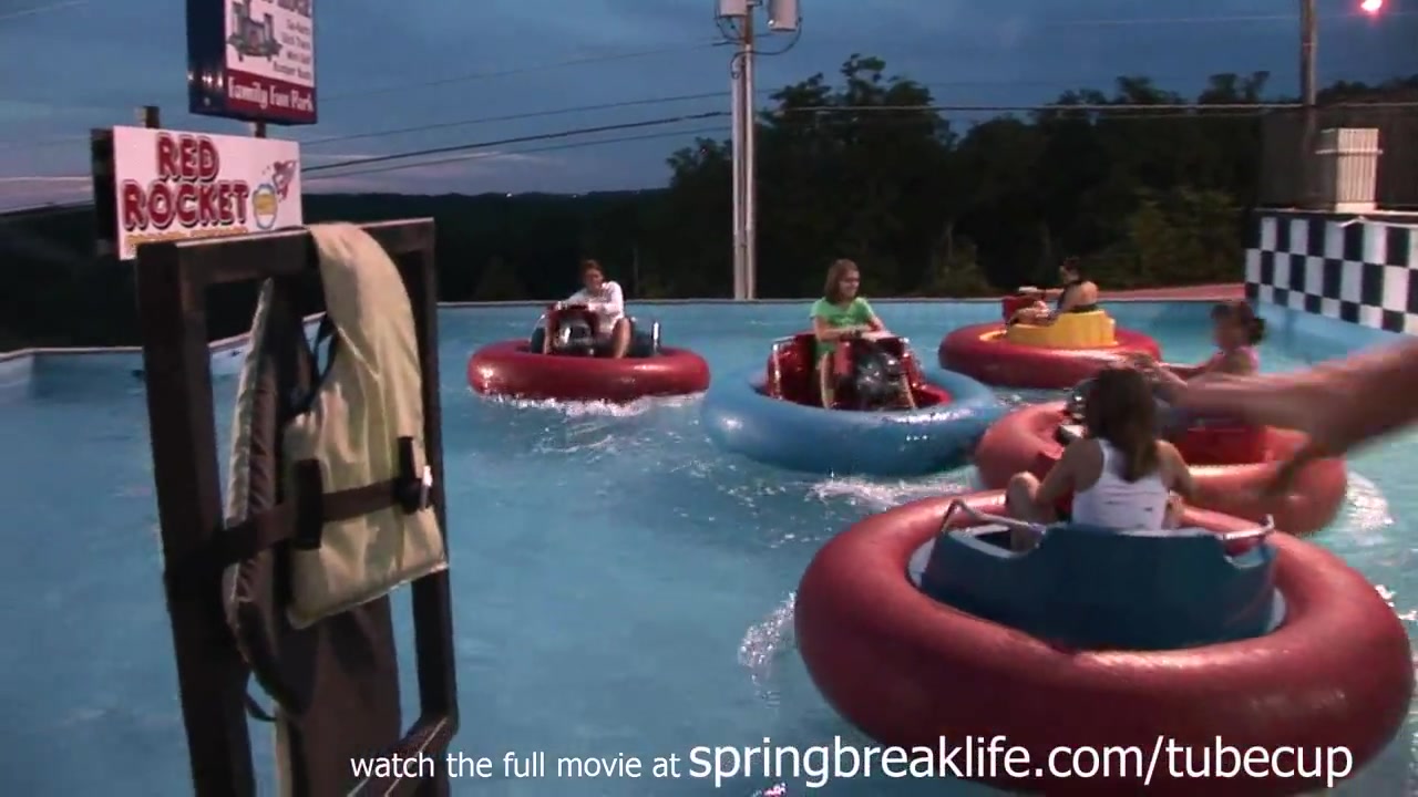 SpringBreakLife Video: Topless Bumper Boats