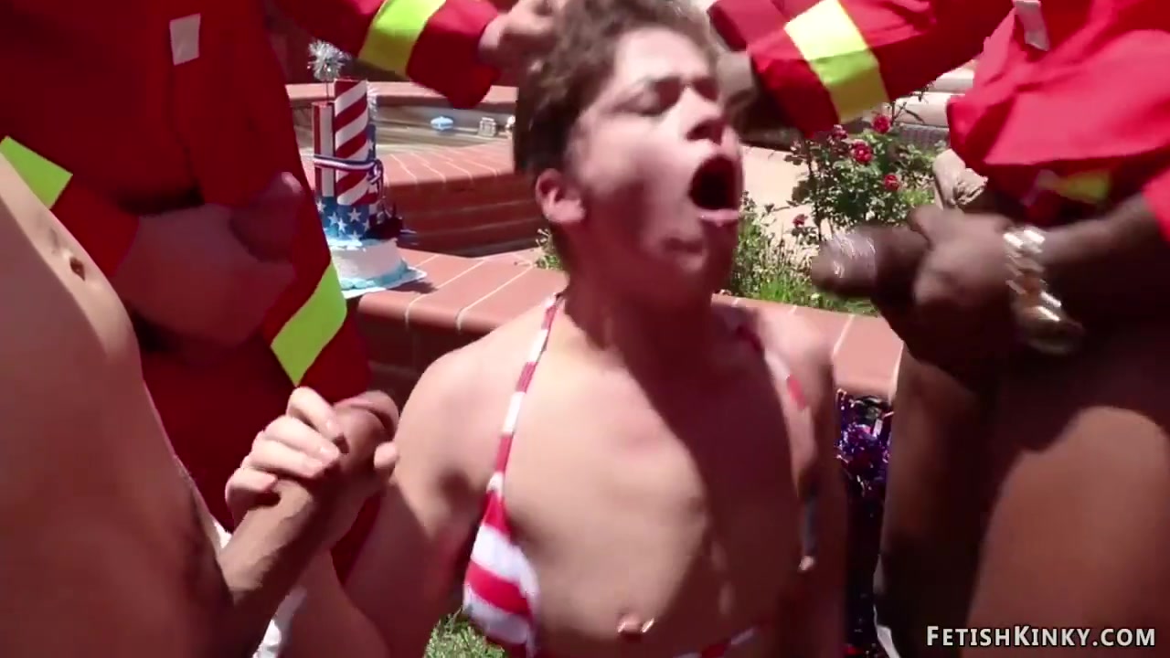 Firefighters Dp Banging American Slut