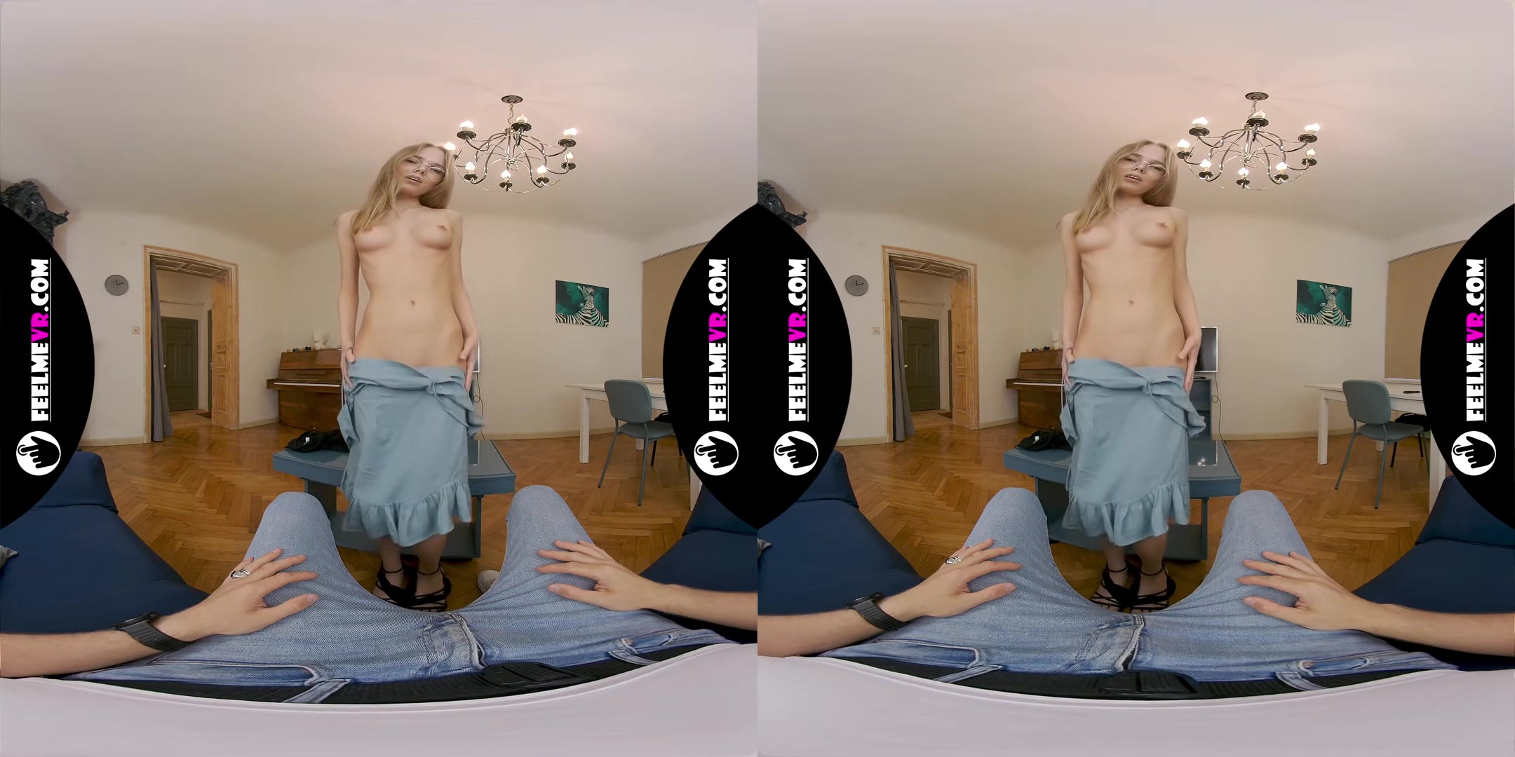 Vr Nude Lapdance With Luise Wixx