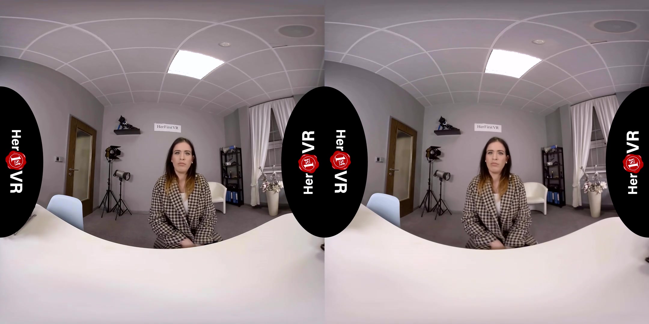 Sofia Kay - First VR Casting; REAL Amateur with Big Tits Solo