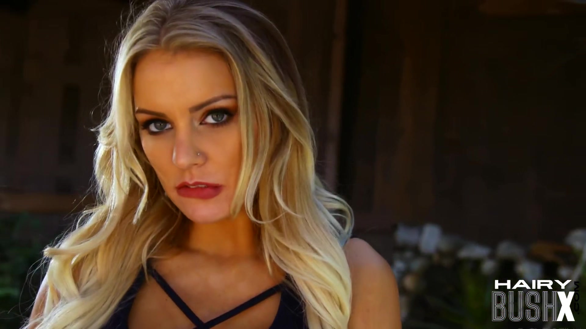 Hairy blonde pussybanged in missionary